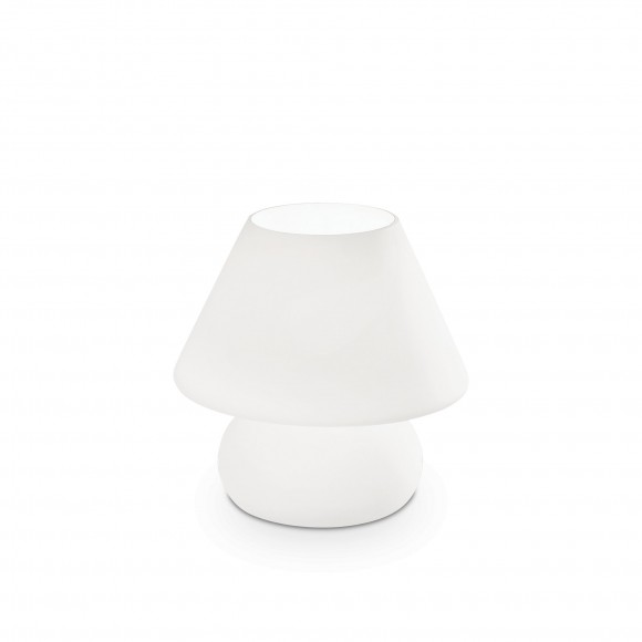 Ideal Lux 074726 stolní lampička Prato Small 1x40W|E14 - bílá