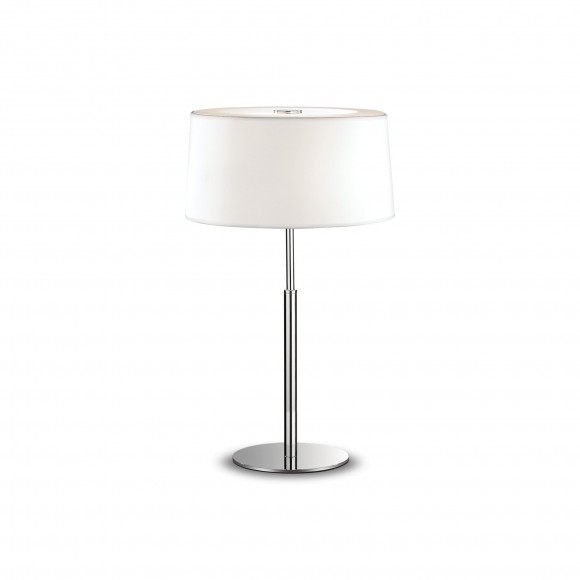 Ideal Lux 075532 stolní lampička Hilton 2x40W|E14 - bílá