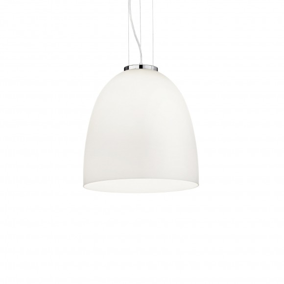 Ideal Lux 077697 závěsné stropní svítidlo Eva Small Bianco 1x60W|E27 - bílé