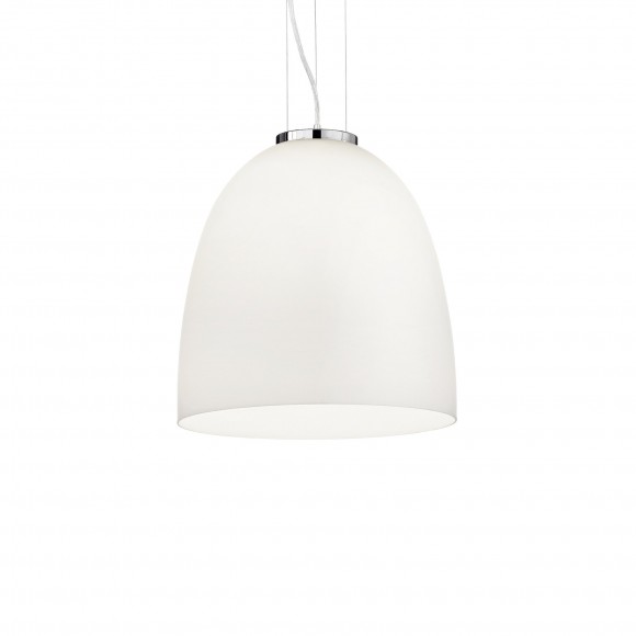 Ideal Lux 077703 závěsné stropní svítidlo Eva Bianco 1x60W|E27 - bílé
