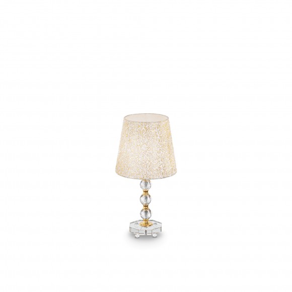 Ideal Lux 077741 stolní lampička Queen 1x60W|E27 - zlatá