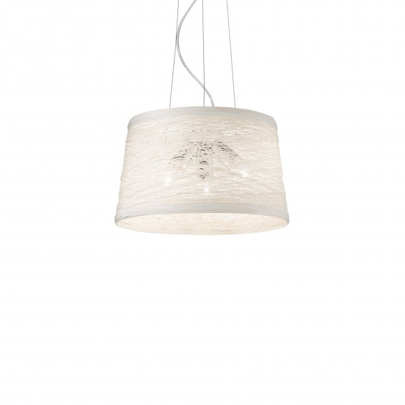 Ideal Lux 082509 závěsné stropní svítidlo Basket 3x60W|E27 - bílé