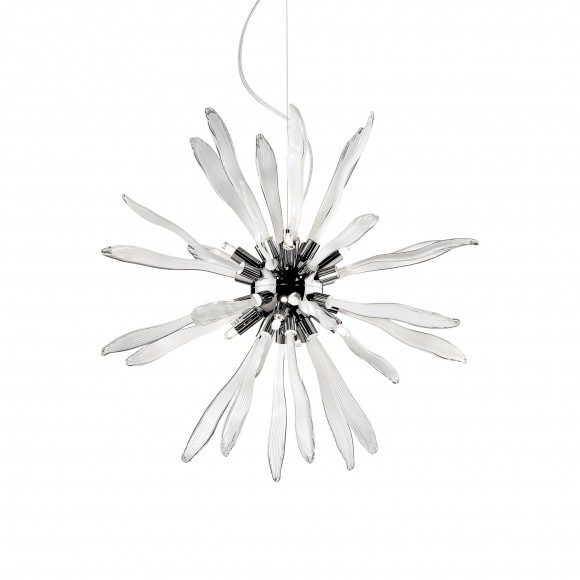 Ideal Lux 086576 závěsné stropní svítidlo Corallo Bianco 8x40W|G9 - bílé
