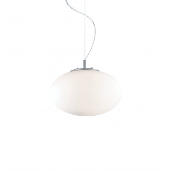 Ideal Lux 086729 závěsné stropní svítidlo Candy 1x40W|E14 - bílé