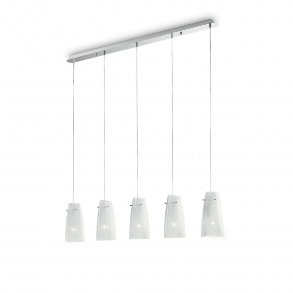 Ideal Lux 090764 závěsné stropní svítidlo Sugar 5x60W|E27 - bílé