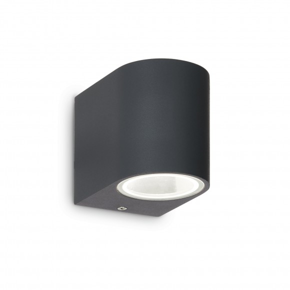 Ideal Lux 092157 venkovní nástěnné svítidlo Astro Antracit 1x40W|G9|IP44 - šedé