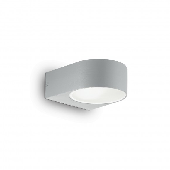 Ideal Lux 092218 venkovní nástěnné svítidlo Iko 1x60W|E27|IP44 - šedé