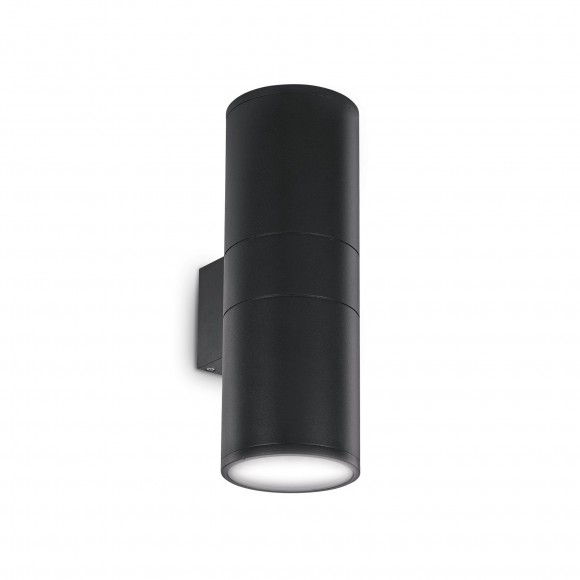 Ideal Lux 092317 venkovní nástěnné svítidlo Gun 2x60W|E27|IP54 - černé