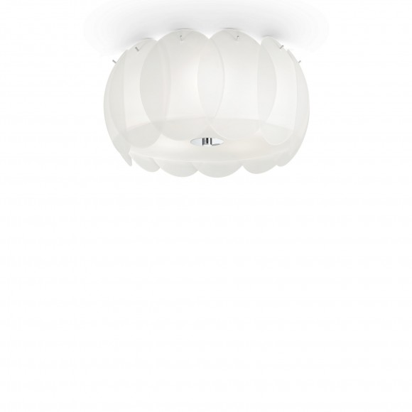 Ideal Lux 093963 přisazené stropní svítidlo Ovalino 5x60W|E27 - bílé
