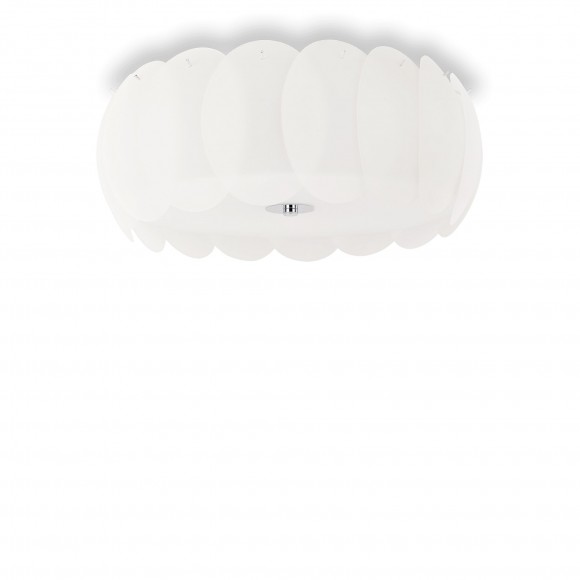 Ideal Lux 094014 přisazené stropní svítidlo Ovalino 8x60W|E27 - bílé