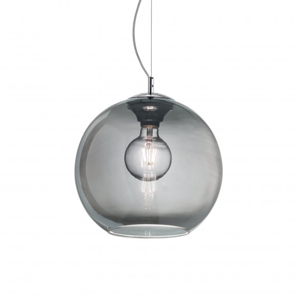 Ideal Lux 094229 závěsné stropní svítidlo Nemo Fume 1x60W | G9 - šedá