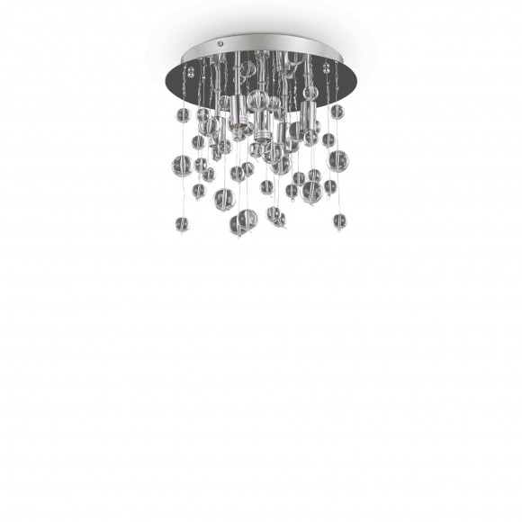 Ideal Lux 094687 přisazené stropní svítidlo Neve 5x40W | G9 -chrom