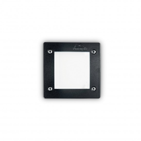 Ideal Lux 096582 LED venkovní zápustné bodové svítidlo Leti 1x3W | GX53 | 350lm | 4000K IP66 - černá
