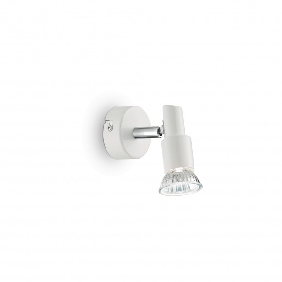 Ideal Lux 099064 nástěnné bodové svítidlo Slem 1x50W|GU10 - bílé