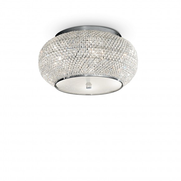 Ideal Lux 100784 přisazené stropní svítidlo Pasha 6x40W|E14 - chrom