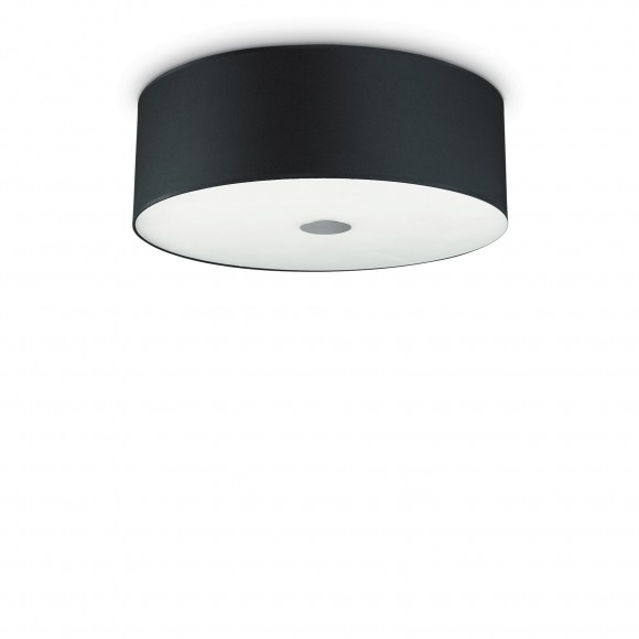 Ideal Lux 103273 přisazené stropní svítidlo Woody Nero 4x60W|E27 - černé