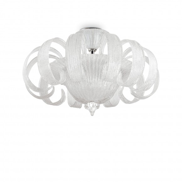 Ideal Lux 103440 přisazené stropní svítidlo Tintoretto 4x40W|E14 - stříbrné