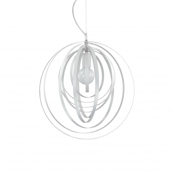 Ideal Lux 103723 závěsné stropní svítidlo Disco Bianco 1x60W|E27 - bílé