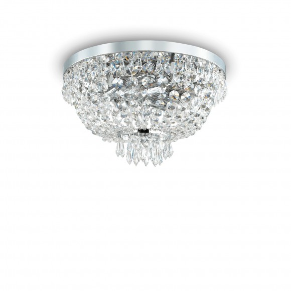 Ideal Lux 103792 přisazené stropní svítidlo Caesar 5x40W|G9 - křišťál