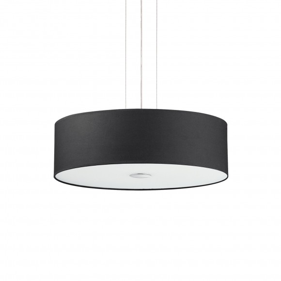 Ideal Lux 105628 závěsné stropní svítidlo Woody Nero 5x60W|E27 - černé