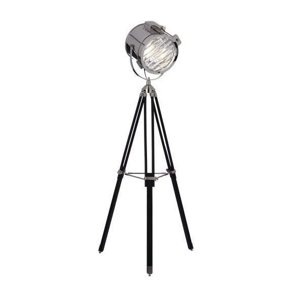 Ideal Lux 105659 reflektorová stojací lampa Kraken 1x60Wx|E27 - černá