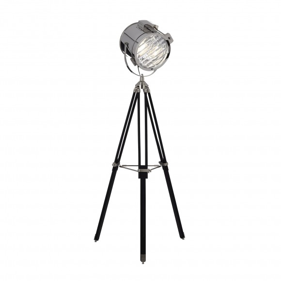 Ideal Lux 105659 reflektorová stojací lampa Kraken 1x60Wx|E27 - černá