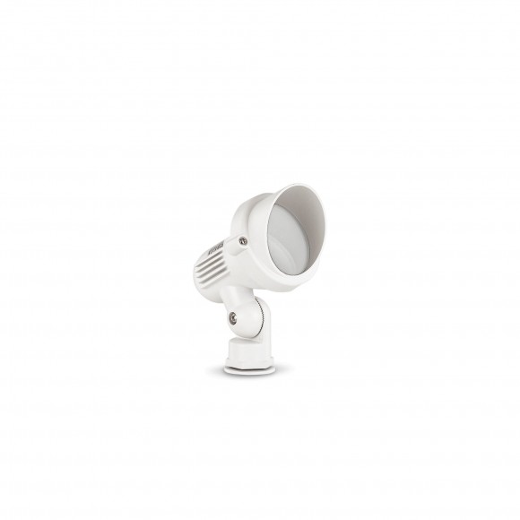 Ideal Lux 106205 venkovní reflektorová lampa Terra Small Bianco 1x60W|E27|IP65 - bílá