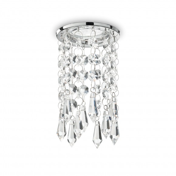Ideal Lux 107684 zápustné bodové svítidlo Bossanova 1x50W|GU10 - křišťál
