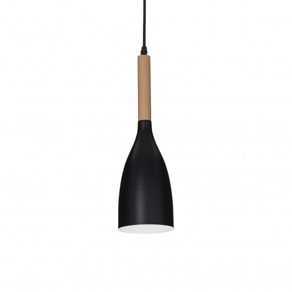 Ideal Lux 110752 závěsné stropní svítidlo Manhattan Nero 1x40W|E14 - černé