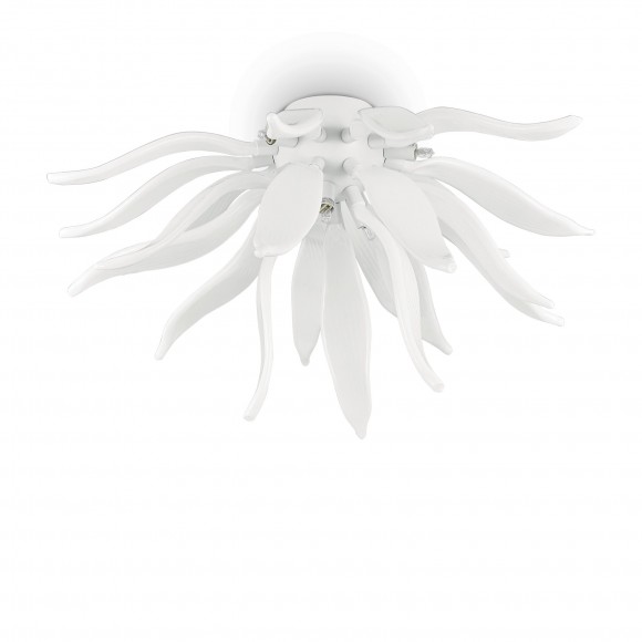 Ideal Lux 112299 přisazené stropní svítidlo Leaves 6x40W|G9 - bílé