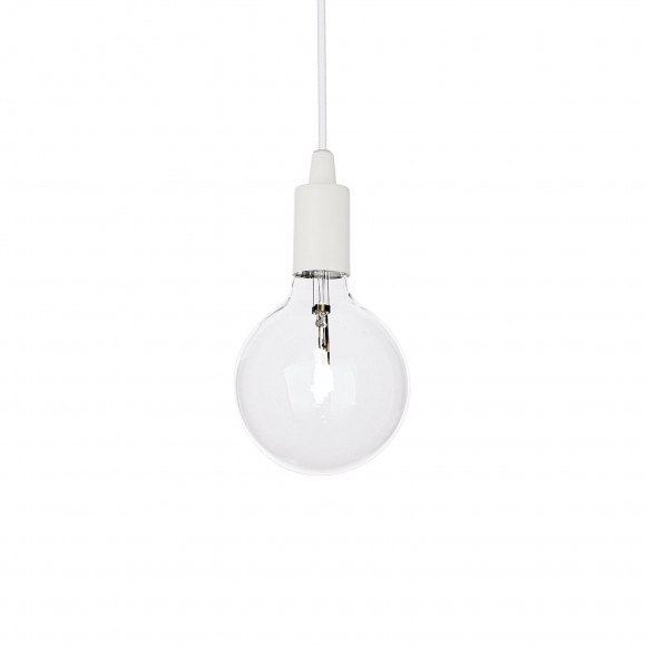 Ideal Lux 113302 závěsné stropní svítidlo Edison Bianco 1x60W|E27 - bílá