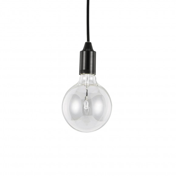 Ideal Lux 113319 závěsné stropní svítidlo Edison Nero 1x60W|E27 - černé