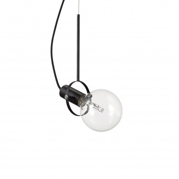 Ideal Lux 113364 závěsné stropní svítidlo Radio Nero 1x60W|E27 - černé