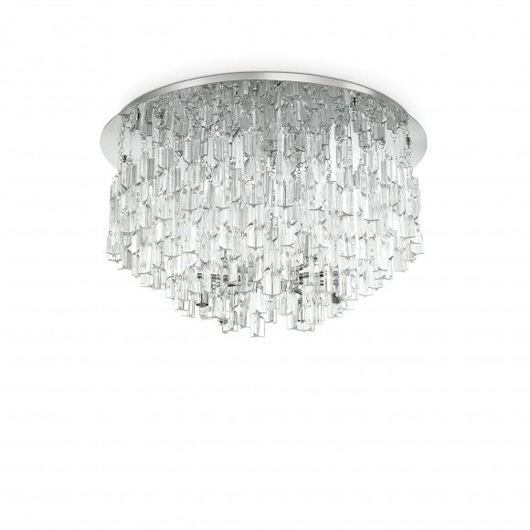 Ideal Lux 113562 přisazené stropní svítidlo Majestic Transparente 10x40W|G9