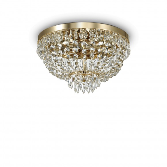 Ideal Lux 114675 přisazené stropní svítidlo Caesar Oro 5x40W|G9 - zlatá