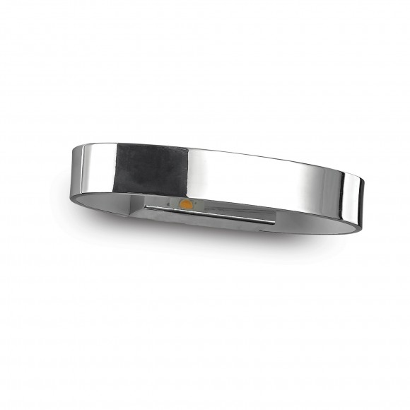 Ideal Lux 115160 LED nástěnné svítidlo Zed Oval Cromo 1x5W | 390lm | 3000K - chrom