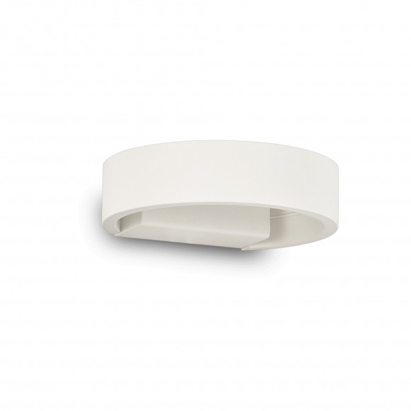 Ideal Lux 115177 LED nástěnné svítidlo Zed Round Binaco 1x5W | 390lm | 3000K - bílá