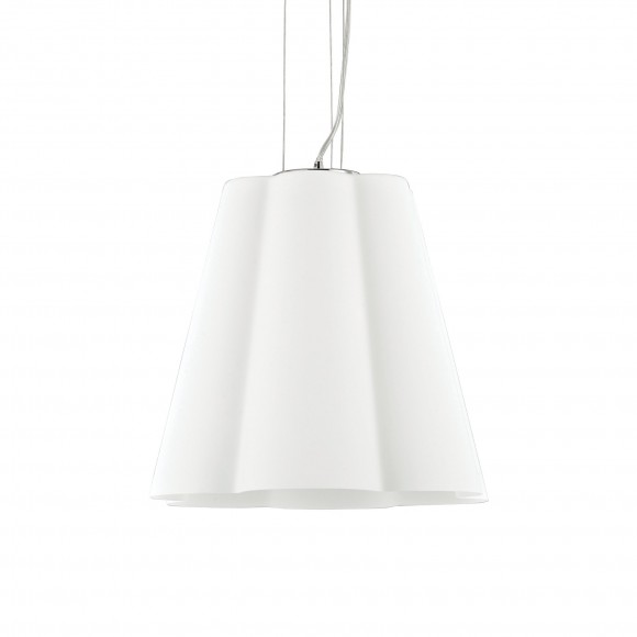 Ideal Lux 115740 závěsné stropní svítidlo Sesto 1x60W|E27 - bílé