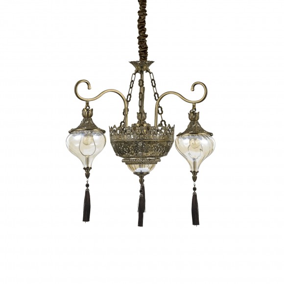 Ideal Lux 115993 závěsné stropní svítidlo Harem 5x60W|E27