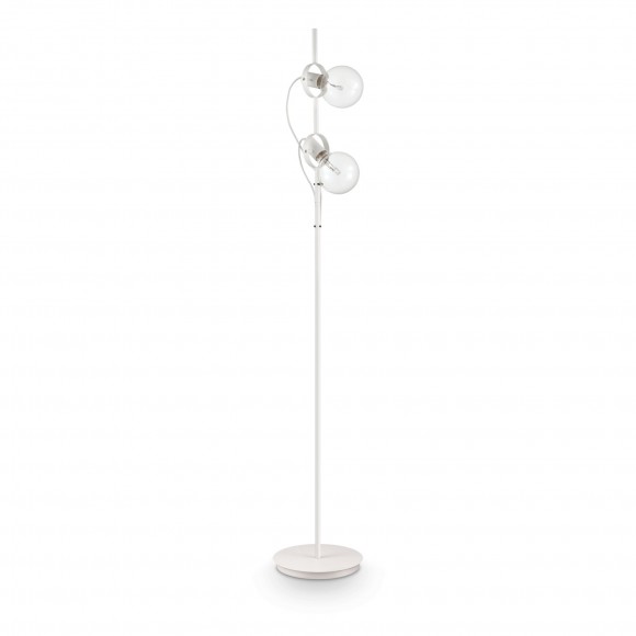 Ideal Lux 119458 stojací lampa Radio 2x60W|E27 - bílá