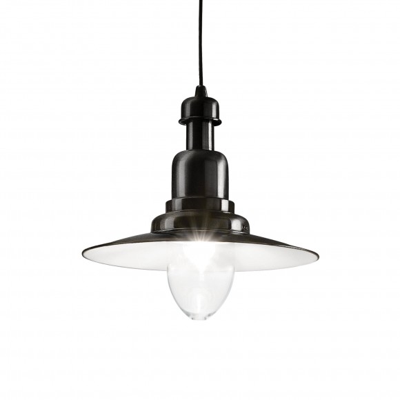 Ideal Lux 122052 závěsné stropní svítidlo Fiordi Big Nero 1x60W|E27 - černé
