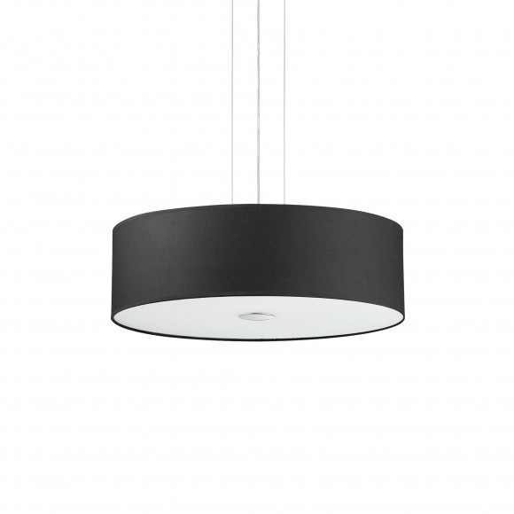 Ideal Lux 122243 závěsné stropní svítidlo Woody Nero 4x60W|E27 - černé