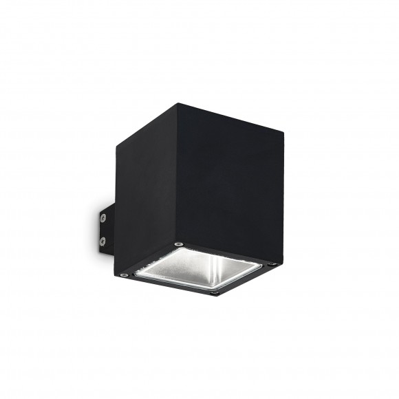 Ideal Lux 123080 venkovní nástěnné svítidlo Snif Square Nero 1x40W|G9|IP44 - černé