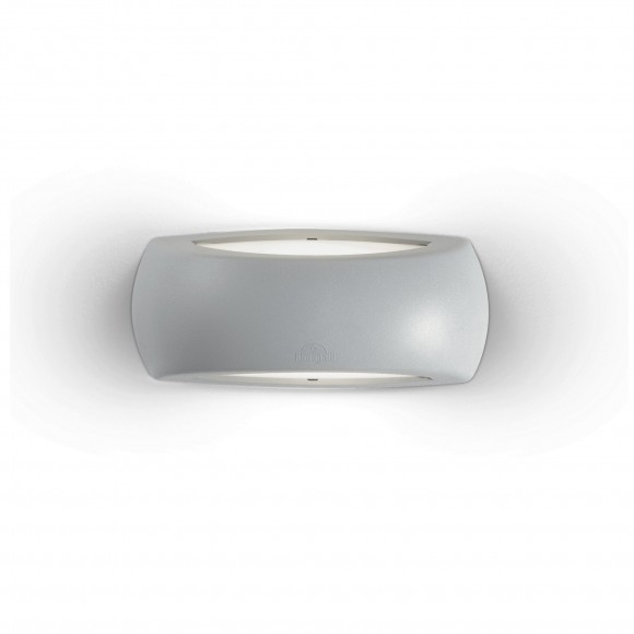 Ideal Lux 123738 venkovní nástěnné svítidlo Francy Grigio 1x23W|E27|IP66 - šedé
