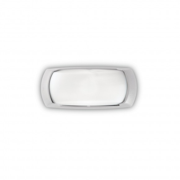 Ideal Lux 123776 venkovní nástěnné svítidlo Francy Bianco 1x23W|E27|IP66 - bílé