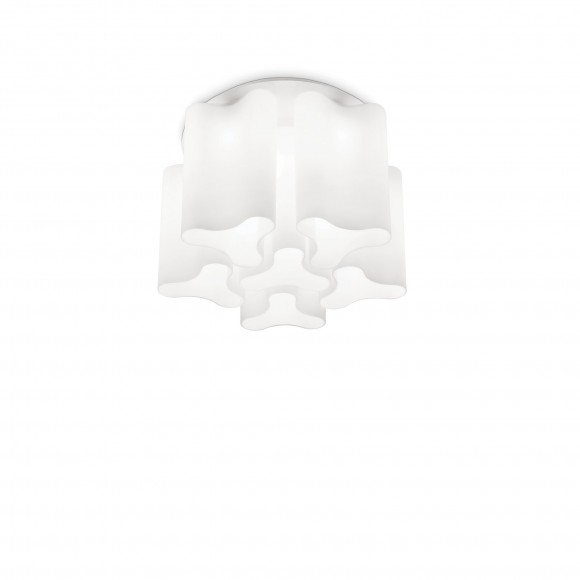 Ideal Lux 125503 přisazené stropní svítidlo Compo 6x60W|E27 - bílé