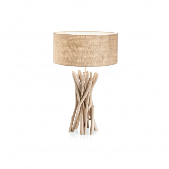 Ideal Lux 129570 stolní svítidlo Driftwood 1x60W|E27 - přírodní