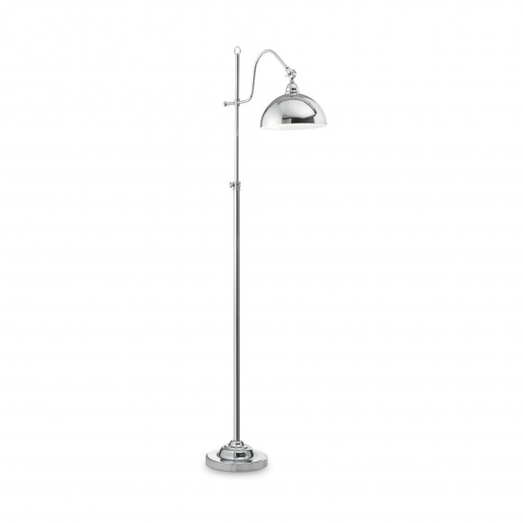Ideal Lux 131719 stojací lampa Amsterdam 1x60W|E27 - chrom