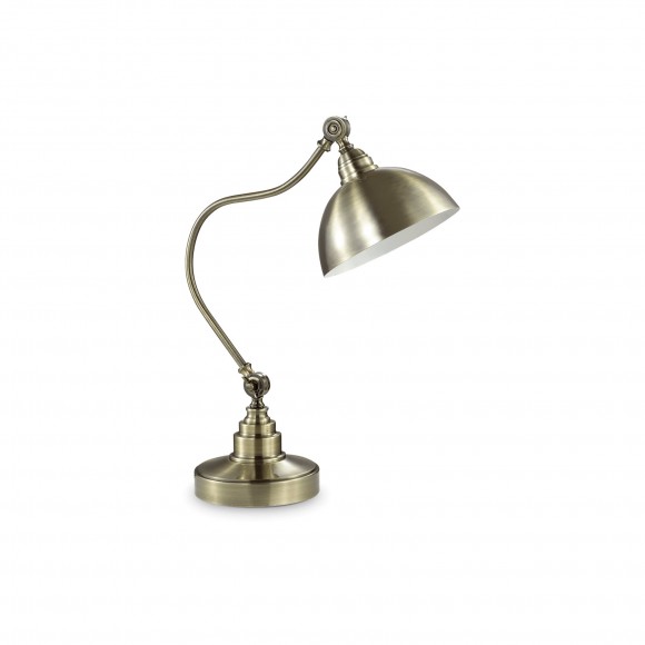 Ideal Lux 131733 stolní lampička Amsterdam 1x60W|E27 - bronz