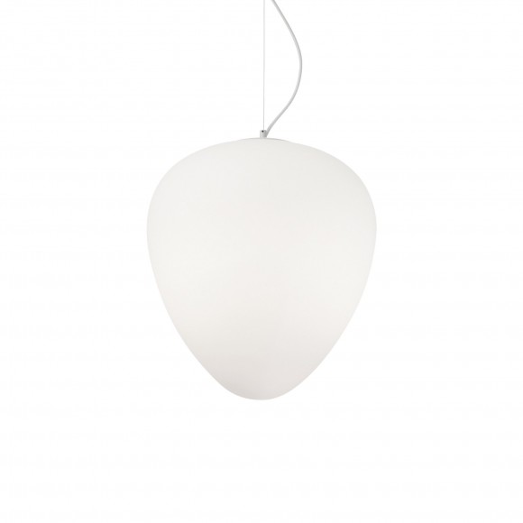 Ideal Lux 132013 závěsné svítidlo Palladio 1x60W|E27 - bílé